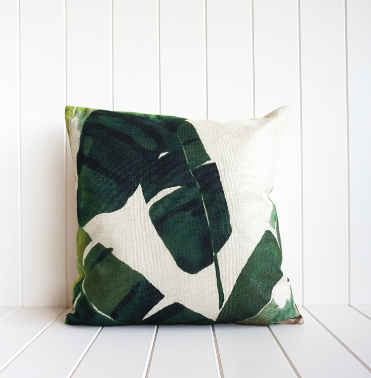Indoor Cushion - Banana Palm