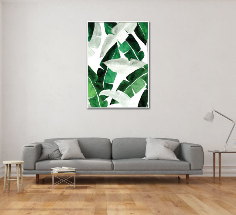 Premium Banana Leaves Artwork