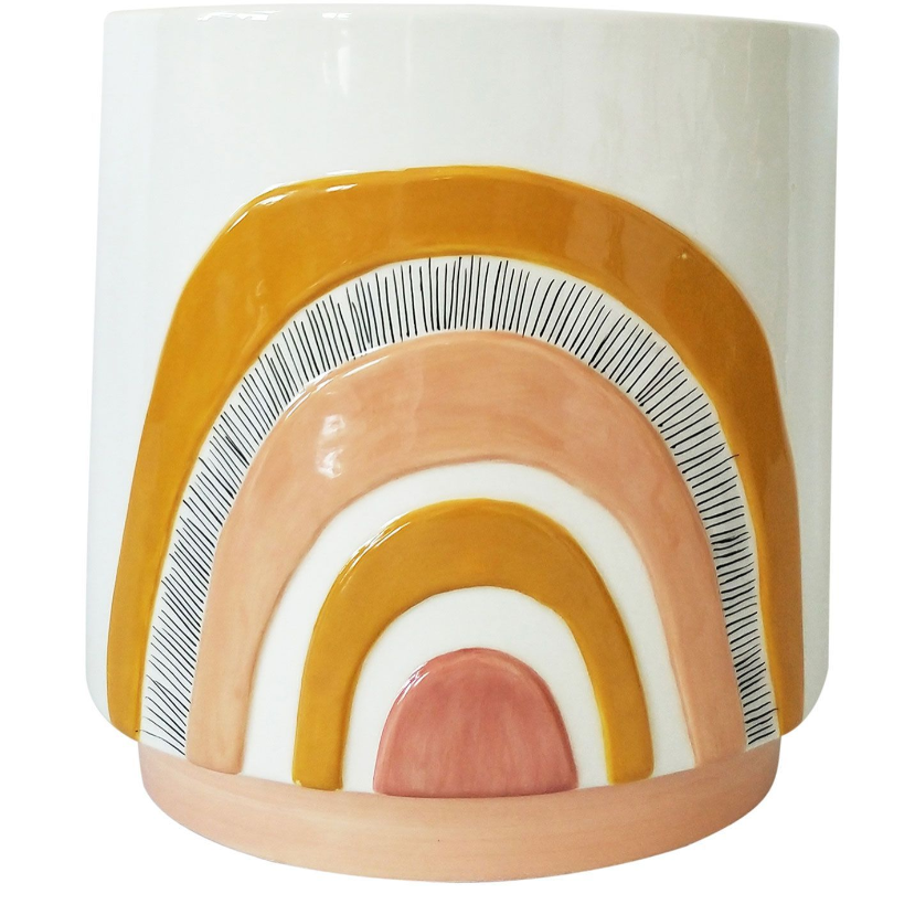 Woodstock Rainbow Mustard Pot