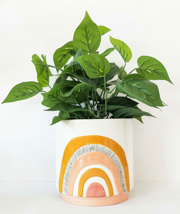 Woodstock Rainbow Mustard Pot