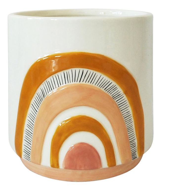Mustard Rainbow Planter Small