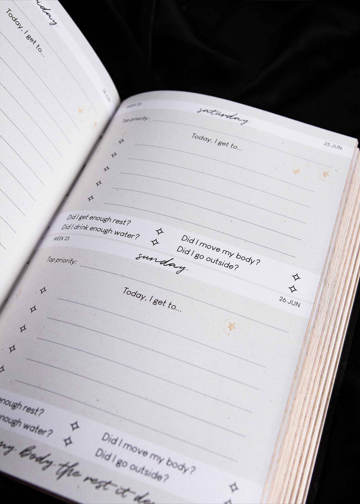 Dreamy Moons Daily Planner