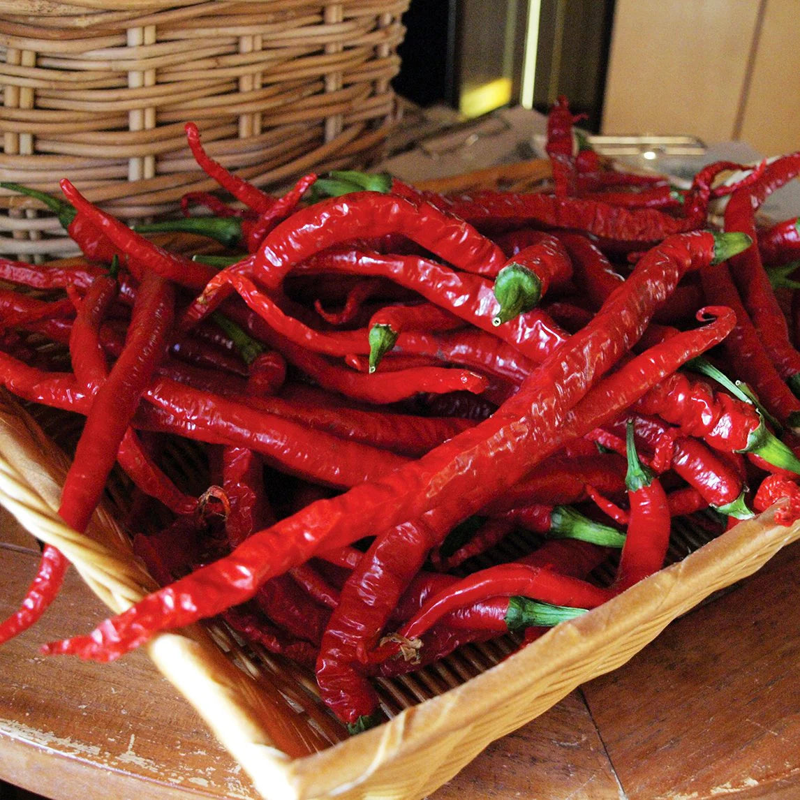 Long Cayenne Chili Peppers